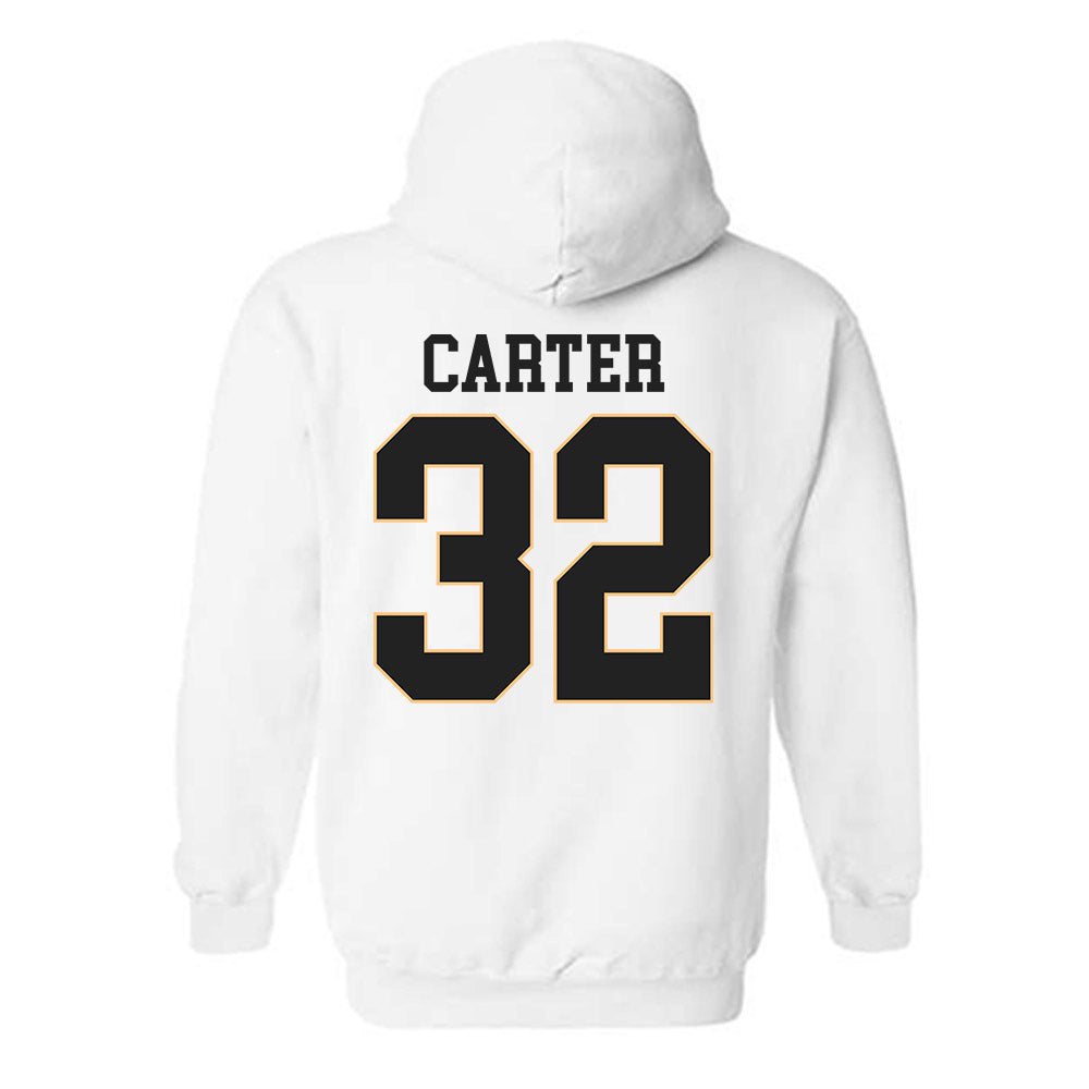 Vanderbilt - NCAA Football : Mason Carter - Replica Shersey Hooded Sweatshirt-1