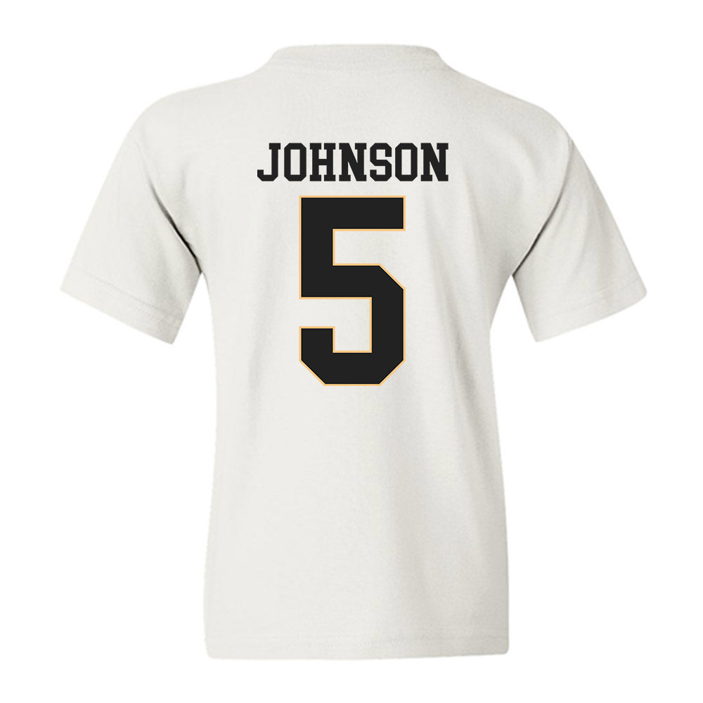 Vanderbilt - NCAA Women's Basketball : Jhai Johnson - Replica Shersey Youth T-Shirt-1
