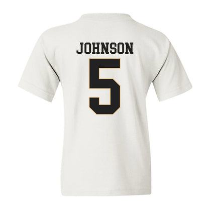 Vanderbilt - NCAA Women's Basketball : Jhai Johnson - Replica Shersey Youth T-Shirt-1