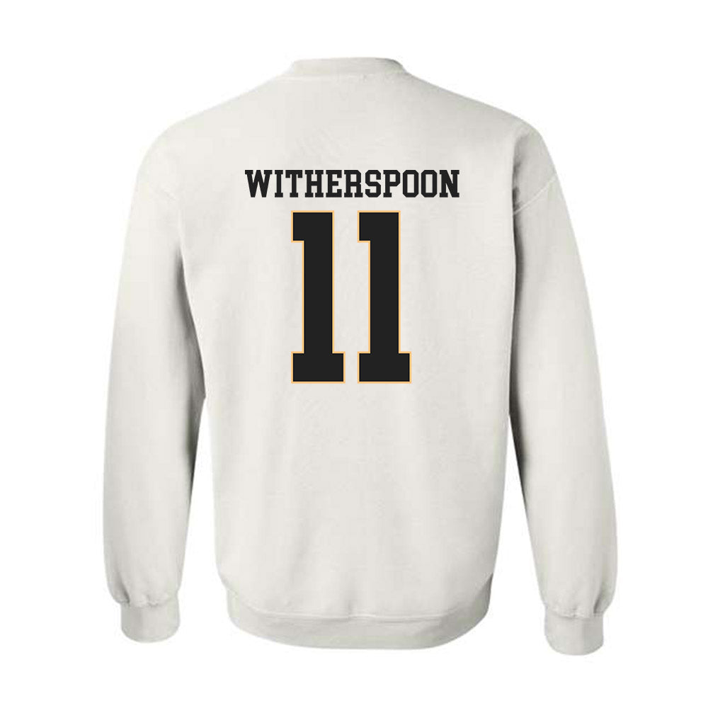 Vanderbilt - NCAA Women's Volleyball : Maya Witherspoon - Replica Shersey Crewneck Sweatshirt-1