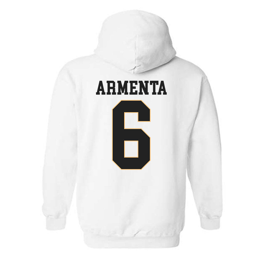 Vanderbilt - NCAA Women's Soccer : Adysen Armenta - Replica Shersey Hooded Sweatshirt-1