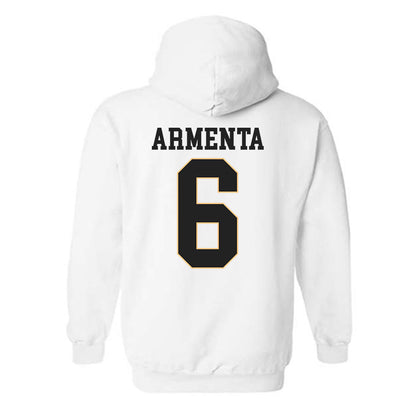 Vanderbilt - NCAA Women's Soccer : Adysen Armenta - Replica Shersey Hooded Sweatshirt-1
