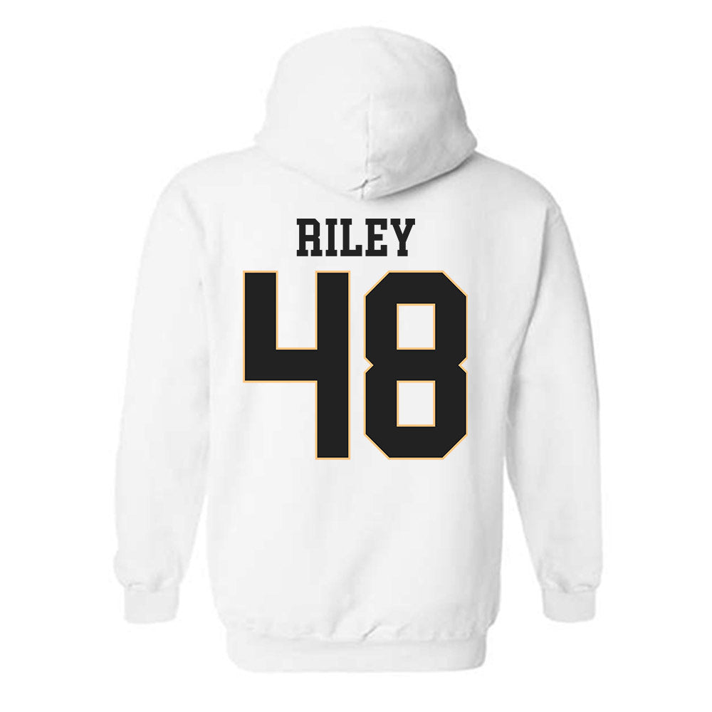 Vanderbilt - NCAA Football : Palmer Riley - Replica Shersey Hooded Sweatshirt-1
