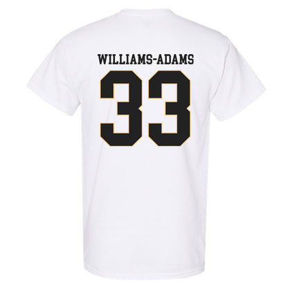 Vanderbilt - NCAA Men's Basketball : Sebastian Williams-Adams - Replica Shersey T-Shirt-1
