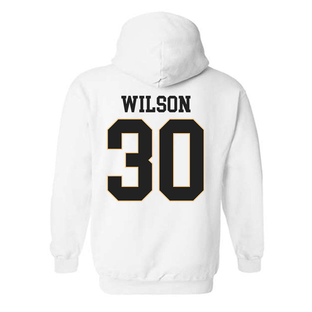 Vanderbilt - NCAA Women's Basketball : Trinity Wilson - Replica Shersey Hooded Sweatshirt-1