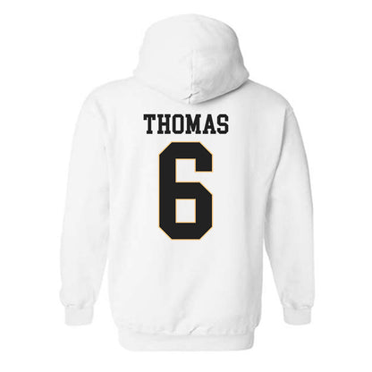 Vanderbilt - NCAA Football : Jacory Thomas - Replica Shersey Hooded Sweatshirt-1
