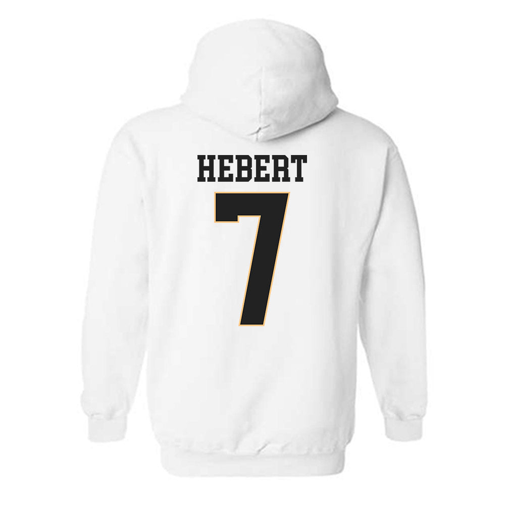 Vanderbilt - NCAA Women's Soccer : Mia Hebert - Replica Shersey Hooded Sweatshirt-1