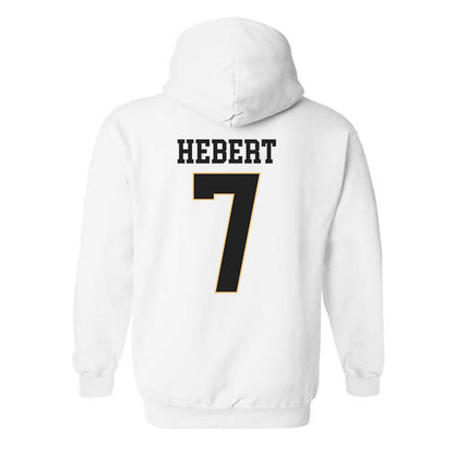Vanderbilt - NCAA Women's Soccer : Mia Hebert - Replica Shersey Hooded Sweatshirt-1