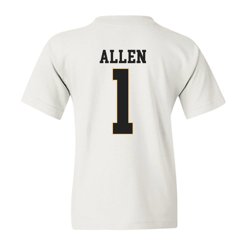 Vanderbilt - NCAA Men's Basketball : Baylor Allen - Replica Shersey Youth T-Shirt-1