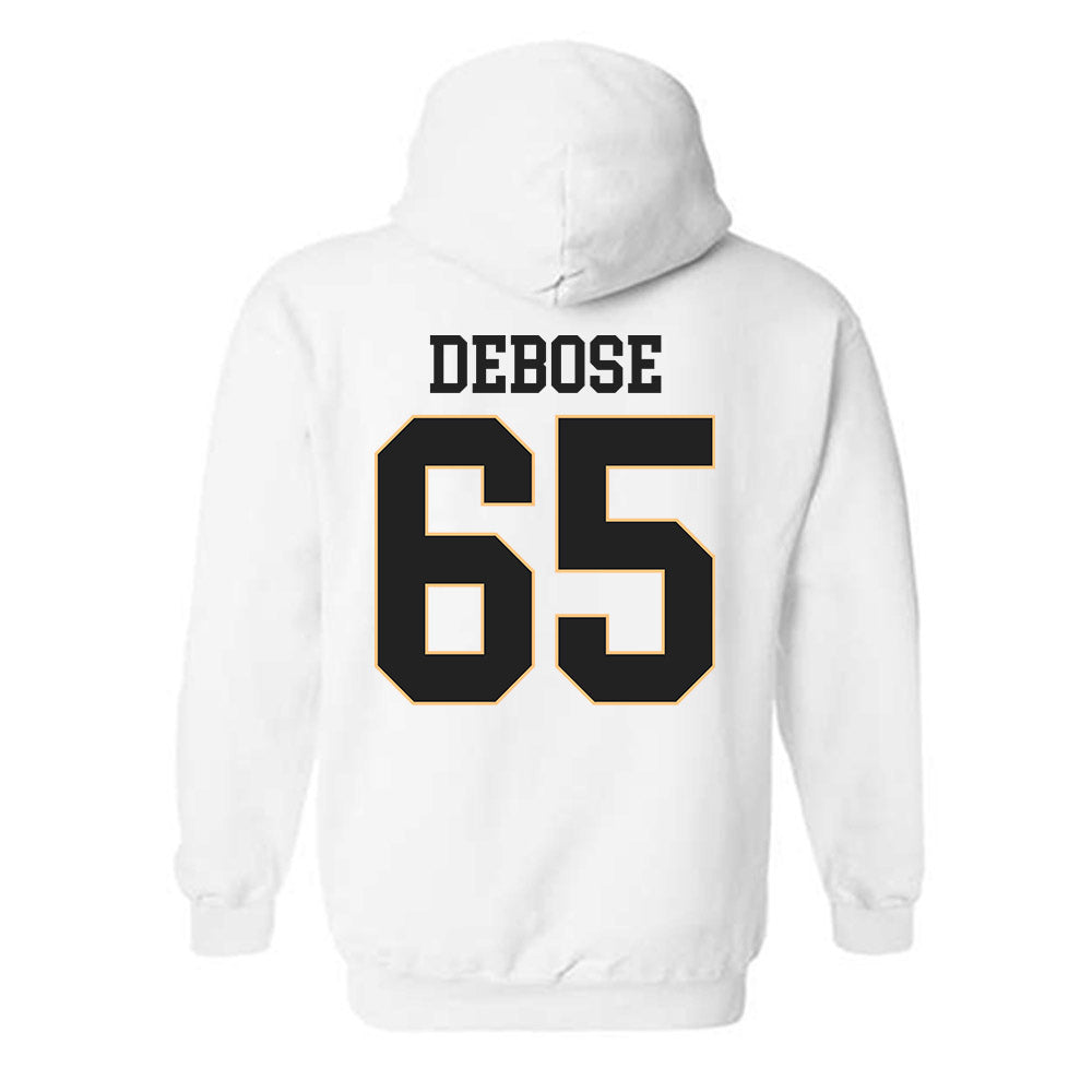 Vanderbilt - NCAA Football : Micah DeBose - Replica Shersey Hooded Sweatshirt-1