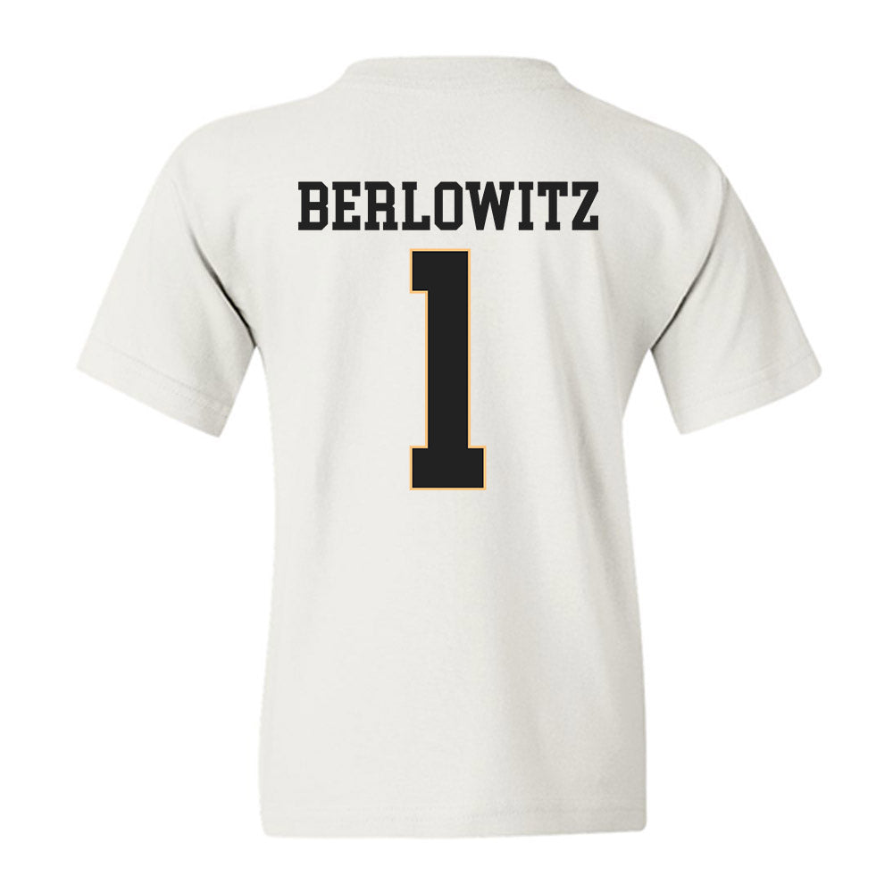Vanderbilt - NCAA Football : Blaze Berlowitz - Replica Shersey Youth T-Shirt-1
