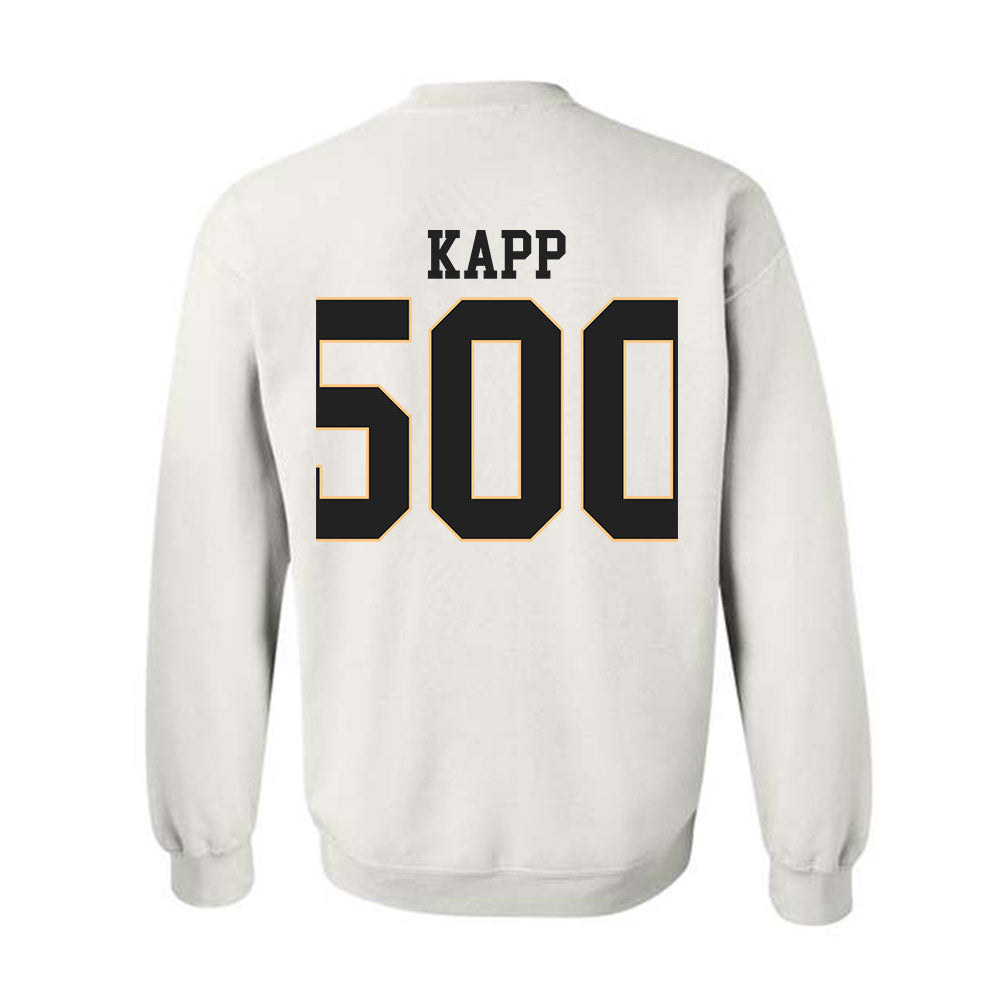 Vanderbilt - NCAA Women's Soccer : Micah Kapp - Replica Shersey Crewneck Sweatshirt-1