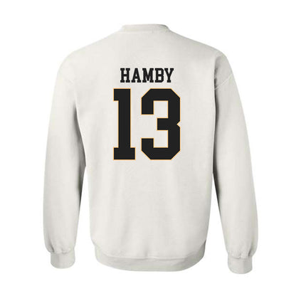 Vanderbilt - NCAA Football : Tate Hamby - Replica Shersey Crewneck Sweatshirt-1