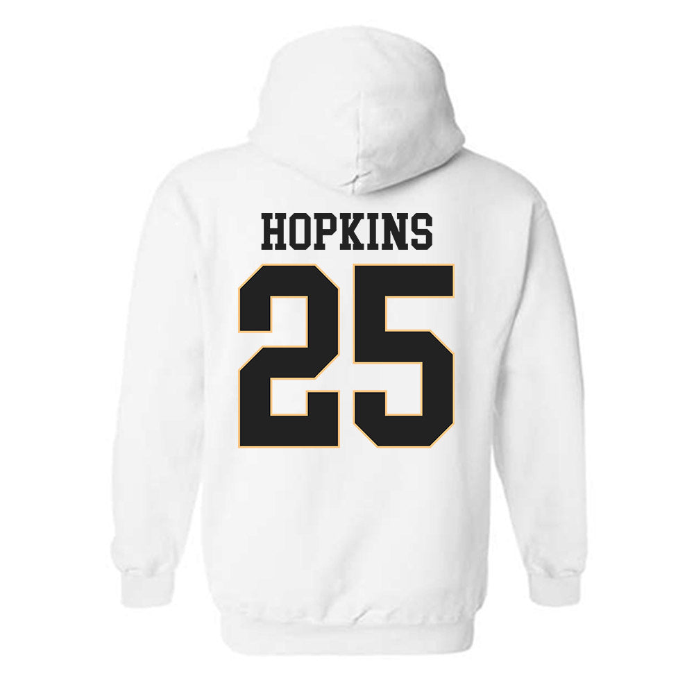 Vanderbilt - NCAA Women's Soccer : Lawson Hopkins - Replica Shersey Hooded Sweatshirt-1