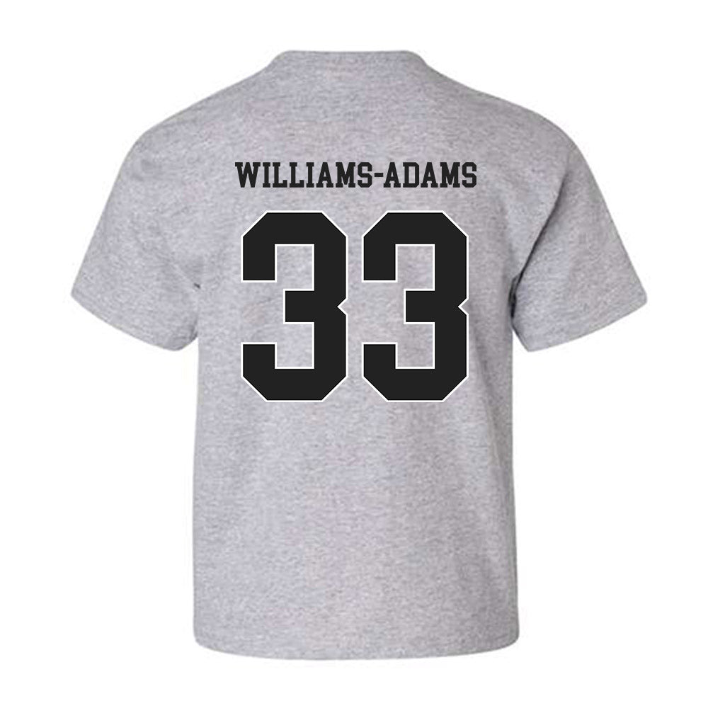 Vanderbilt - NCAA Men's Basketball : Sebastian Williams-Adams - Replica Shersey Youth T-Shirt-1