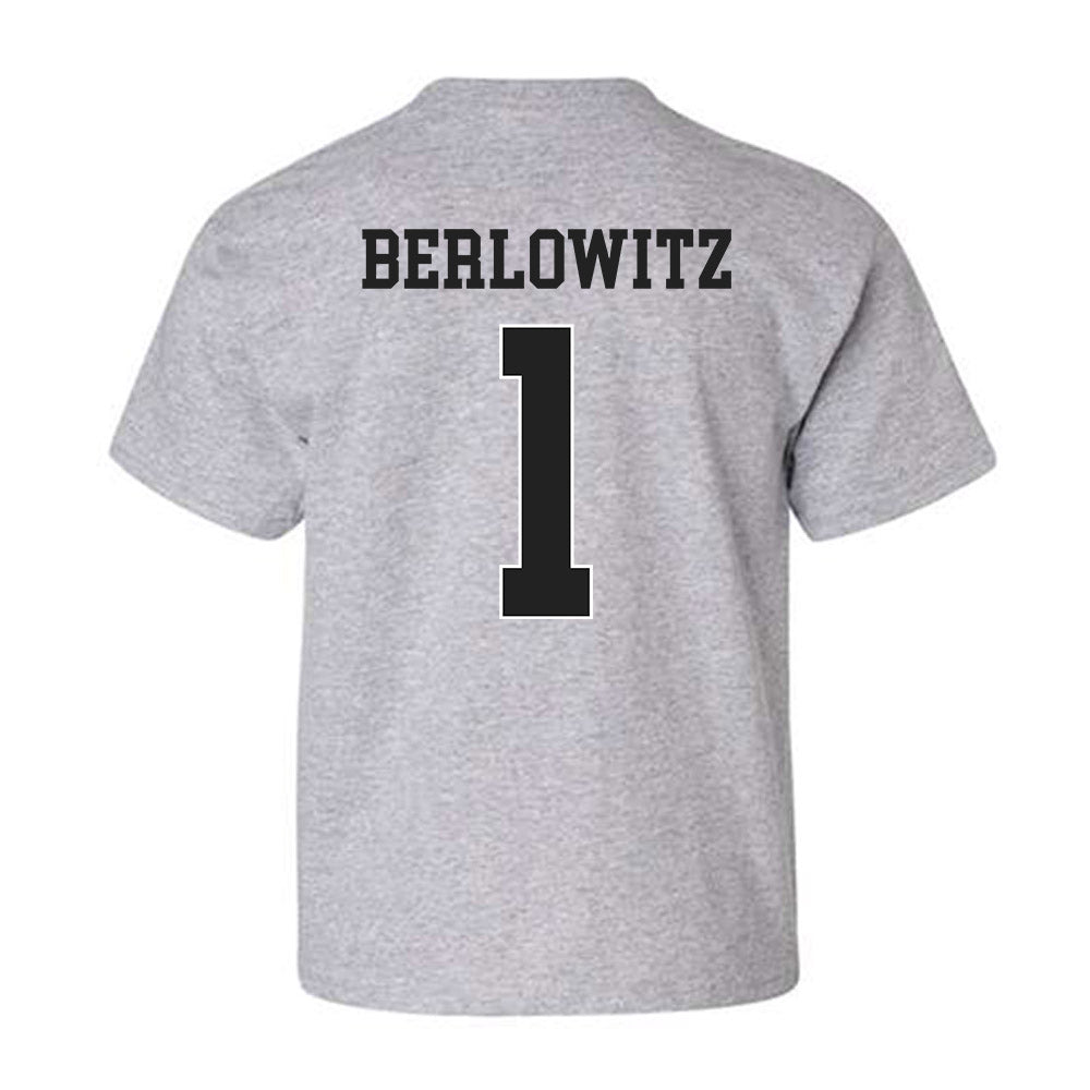 Vanderbilt - NCAA Football : Blaze Berlowitz - Replica Shersey Youth T-Shirt-1