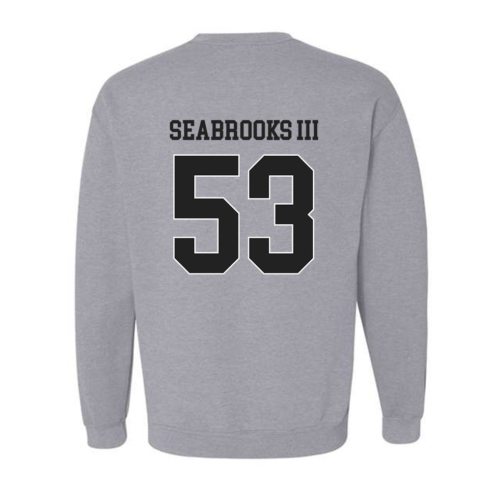 Vanderbilt - NCAA Football : Glenn Seabrooks III - Replica Shersey Crewneck Sweatshirt