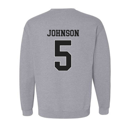 Vanderbilt - NCAA Women's Basketball : Jhai Johnson - Replica Shersey Crewneck Sweatshirt-1