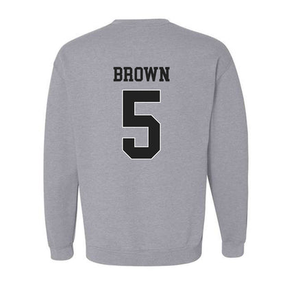 Vanderbilt - NCAA Football : Tristen Brown - Replica Shersey Crewneck Sweatshirt-1