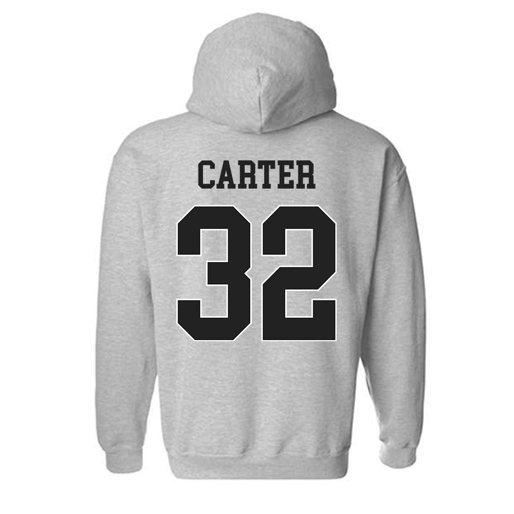Vanderbilt - NCAA Football : Mason Carter - Replica Shersey Hooded Sweatshirt-1