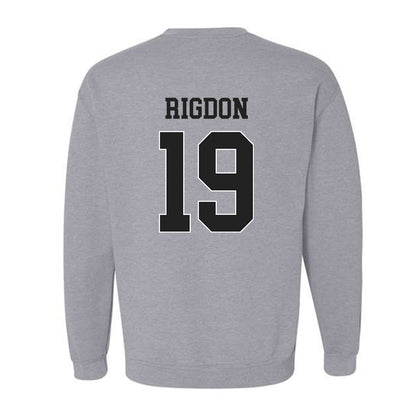 Vanderbilt - NCAA Baseball : Rustan Rigdon - Replica Shersey Crewneck Sweatshirt-1