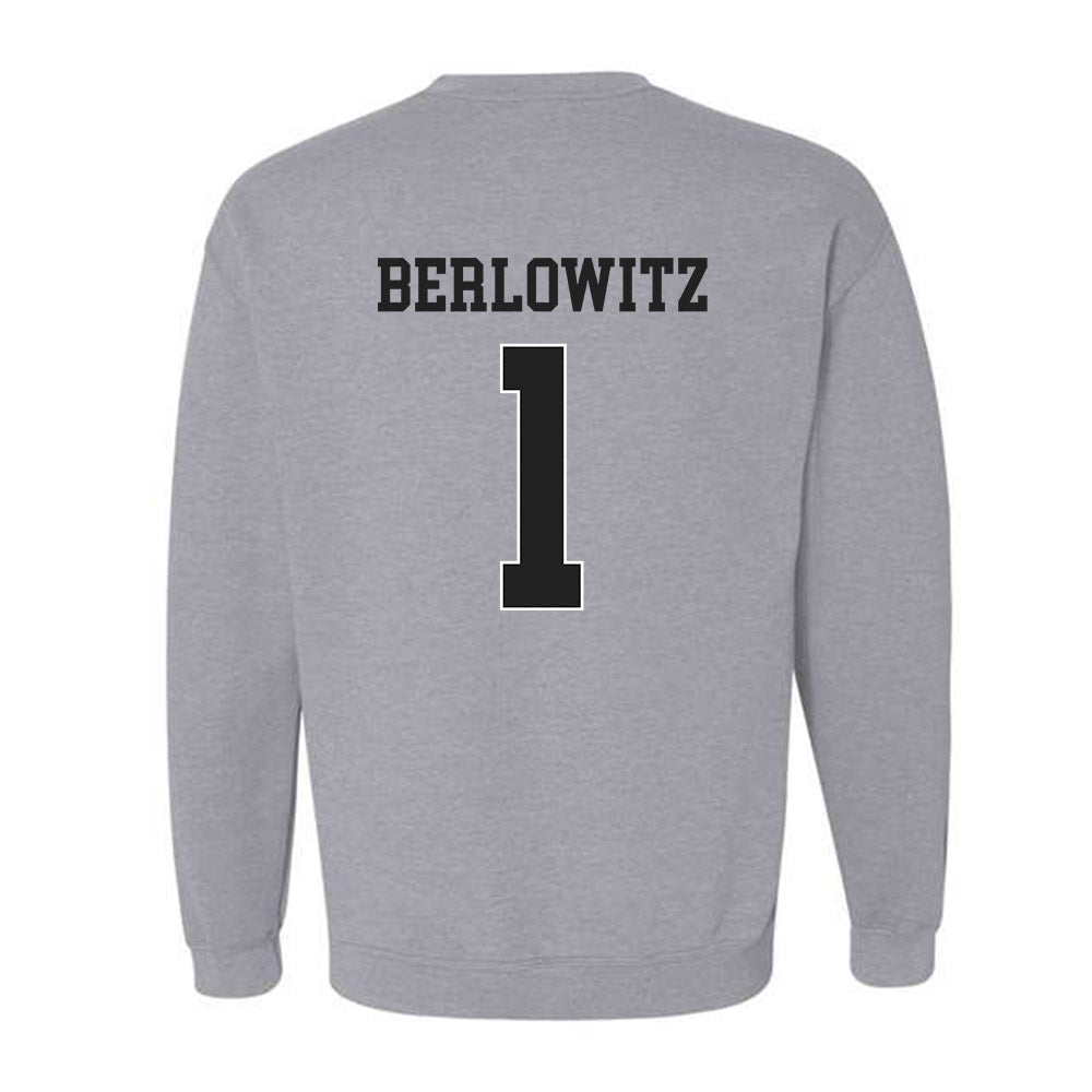 Vanderbilt - NCAA Football : Blaze Berlowitz - Replica Shersey Crewneck Sweatshirt-1