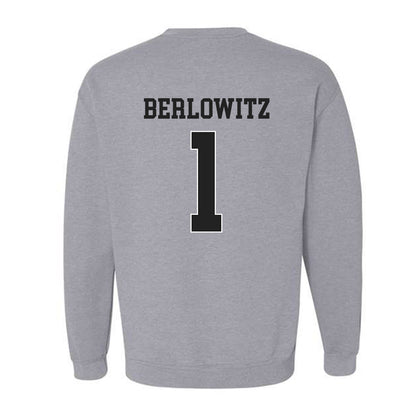 Vanderbilt - NCAA Football : Blaze Berlowitz - Replica Shersey Crewneck Sweatshirt-1