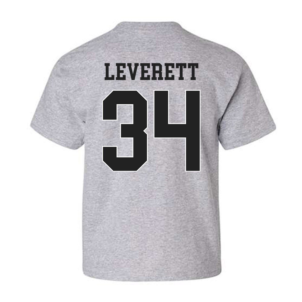 Vanderbilt - NCAA Men's Basketball : Jayden Leverett - Replica Shersey Youth T-Shirt-1