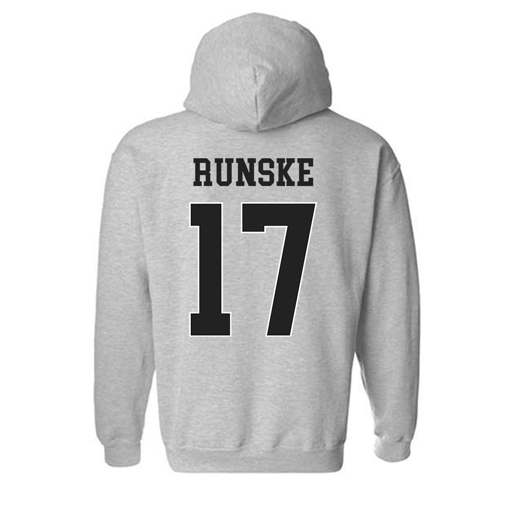 Vanderbilt - NCAA Women's Lacrosse : Kiera Runske - Replica Shersey Hooded Sweatshirt-1