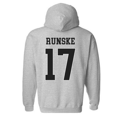 Vanderbilt - NCAA Women's Lacrosse : Kiera Runske - Replica Shersey Hooded Sweatshirt-1