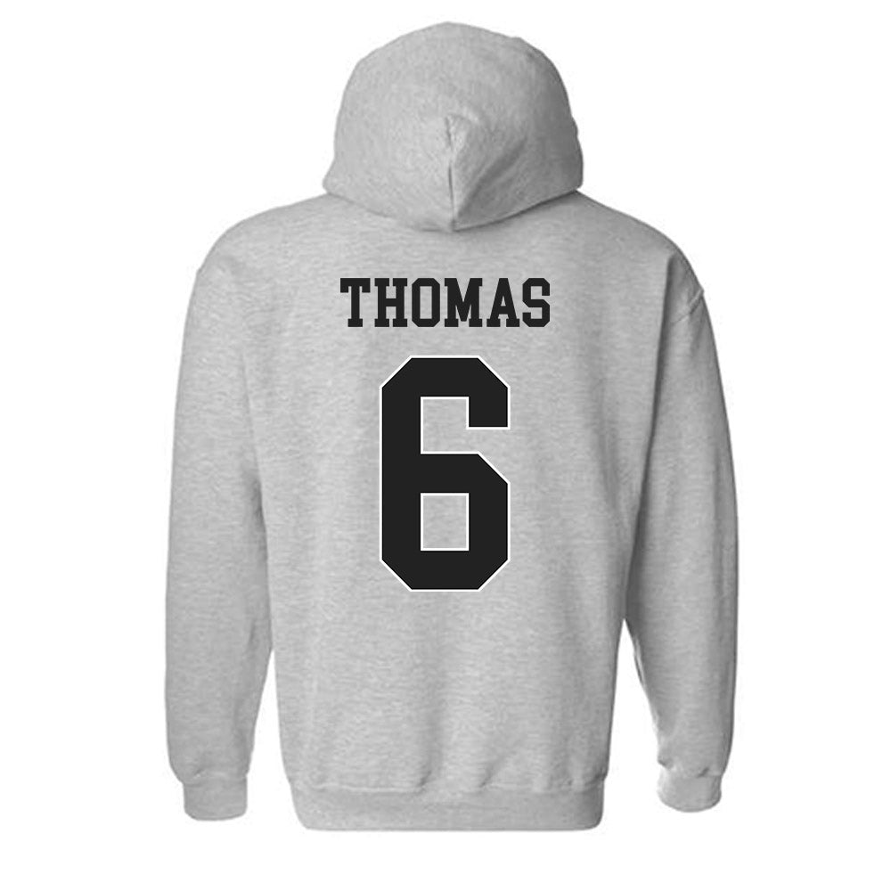 Vanderbilt - NCAA Football : Jacory Thomas - Replica Shersey Hooded Sweatshirt-1