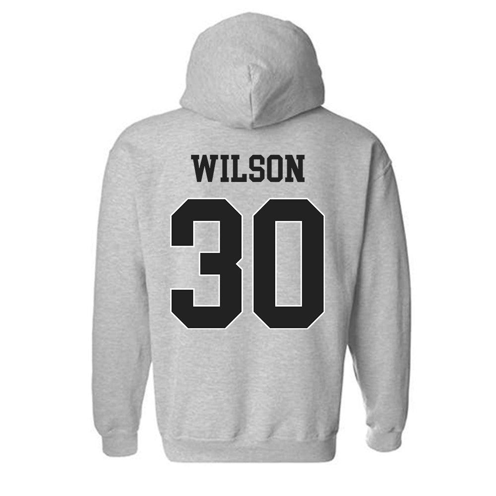 Vanderbilt - NCAA Women's Basketball : Trinity Wilson - Replica Shersey Hooded Sweatshirt-1