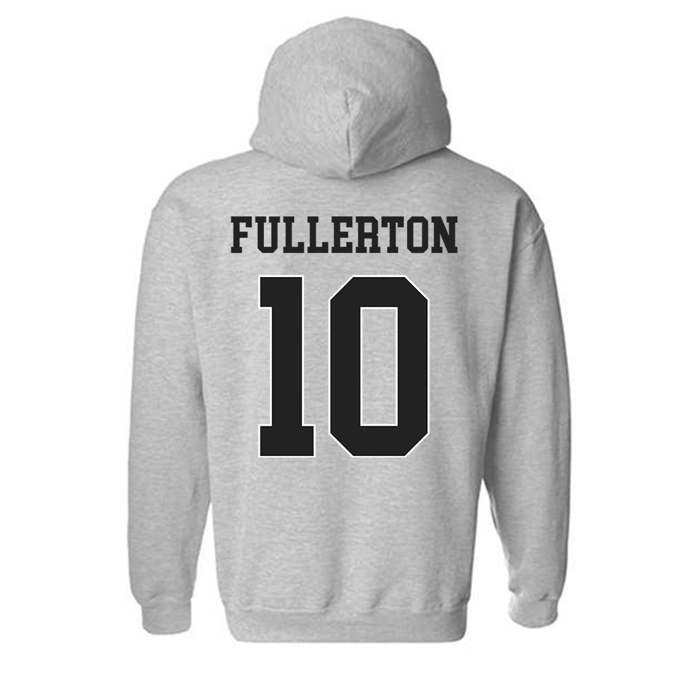 Vanderbilt - NCAA Women's Soccer : Melania Fullerton - Replica Shersey Hooded Sweatshirt-1
