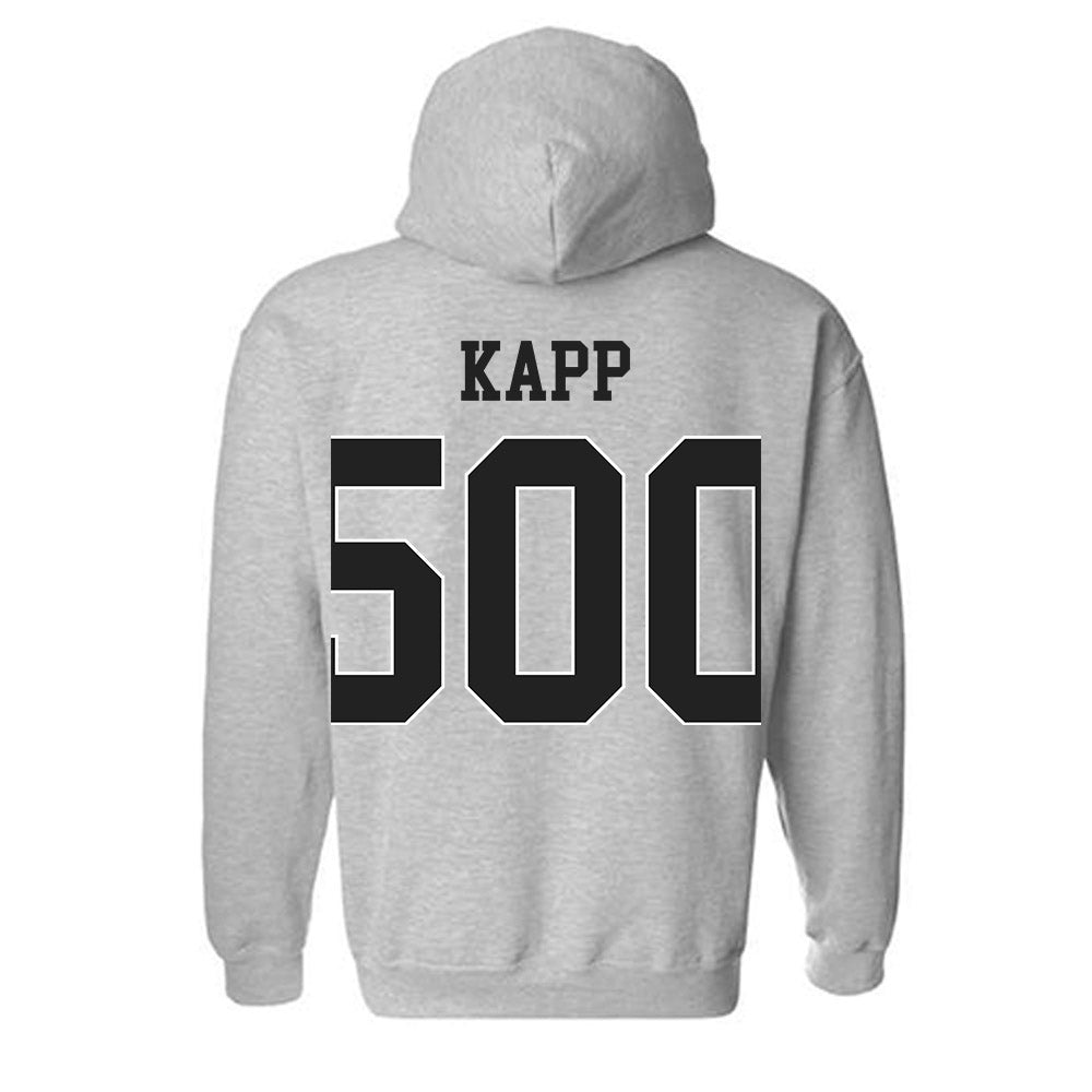 Vanderbilt - NCAA Women's Soccer : Micah Kapp - Replica Shersey Hooded Sweatshirt-1