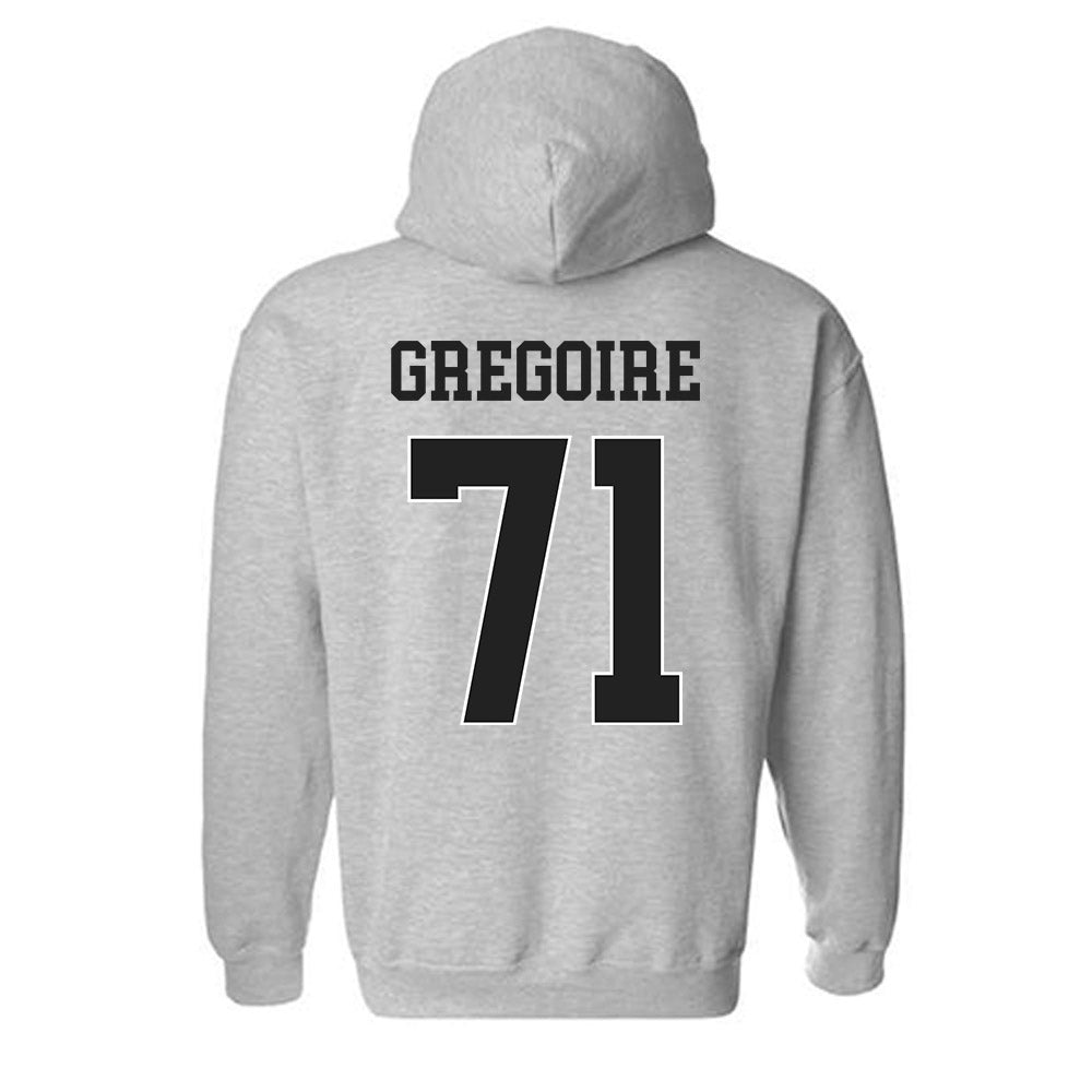 Vanderbilt - NCAA Football : Ted Gregoire - Replica Shersey Hooded Sweatshirt-1