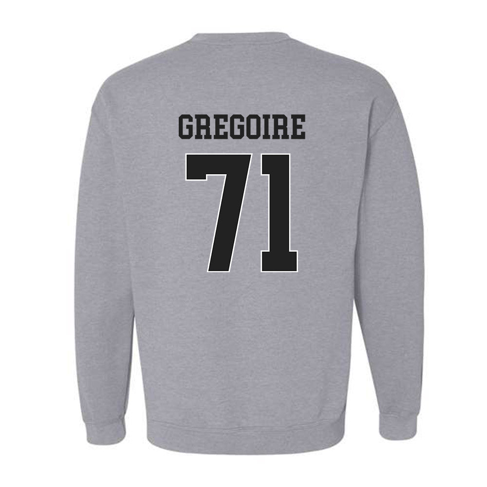 Vanderbilt - NCAA Football : Ted Gregoire - Replica Shersey Crewneck Sweatshirt-1