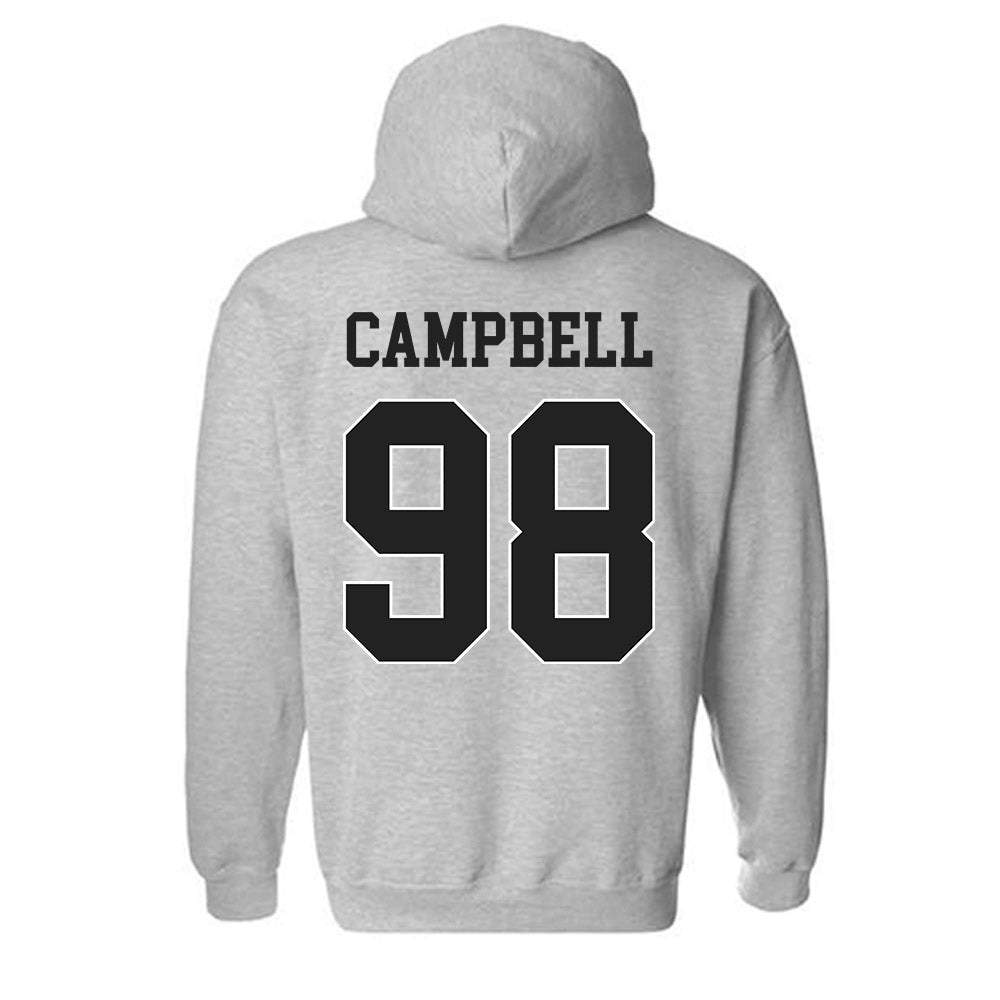 Vanderbilt - NCAA Football : Daryl Campbell - Replica Shersey Hooded Sweatshirt-1