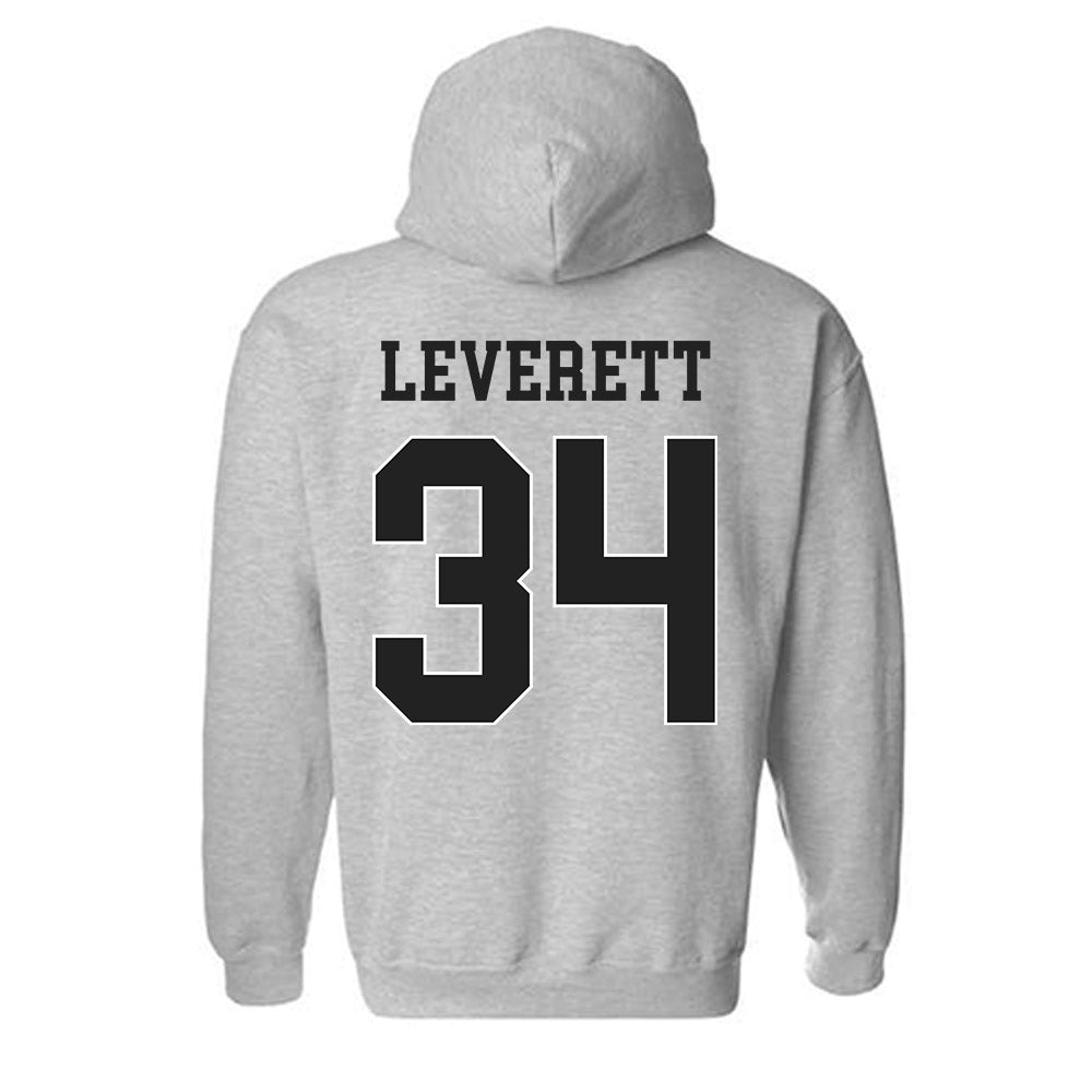 Vanderbilt - NCAA Men's Basketball : Jayden Leverett - Replica Shersey Hooded Sweatshirt-1