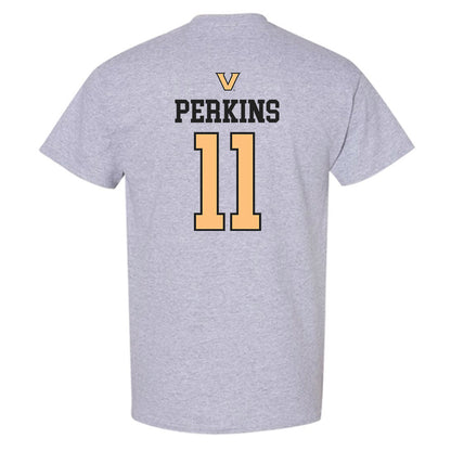 Vanderbilt - NCAA Women's Soccer : Hailey Perkins - Sports Shersey T-Shirt-1