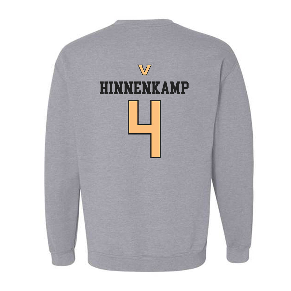 Vanderbilt - NCAA Women's Soccer : Megan Hinnenkamp - Sports Shersey Crewneck Sweatshirt-1