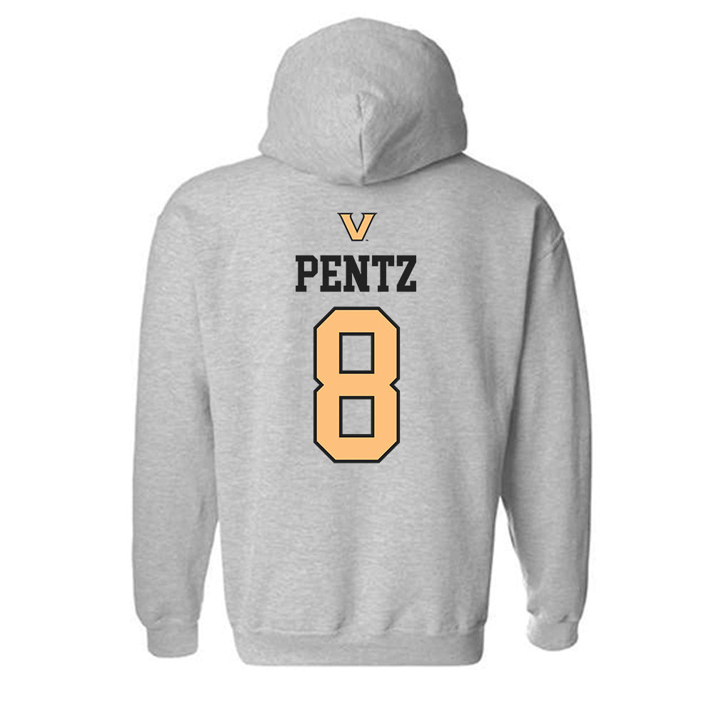 Vanderbilt - NCAA Women's Soccer : Reagan Pentz - Sports Shersey Hooded Sweatshirt-1