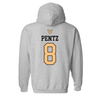 Vanderbilt - NCAA Women's Soccer : Reagan Pentz - Sports Shersey Hooded Sweatshirt-1