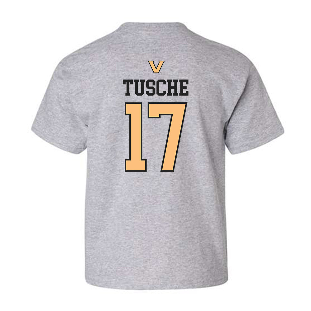Vanderbilt - NCAA Women's Soccer : Lena Tusche - Sports Shersey Youth T-Shirt-1