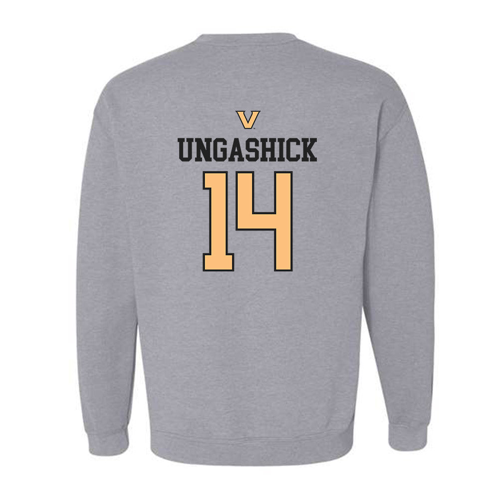 Vanderbilt - NCAA Women's Soccer : Lydia Ungashick - Sports Shersey Crewneck Sweatshirt-1