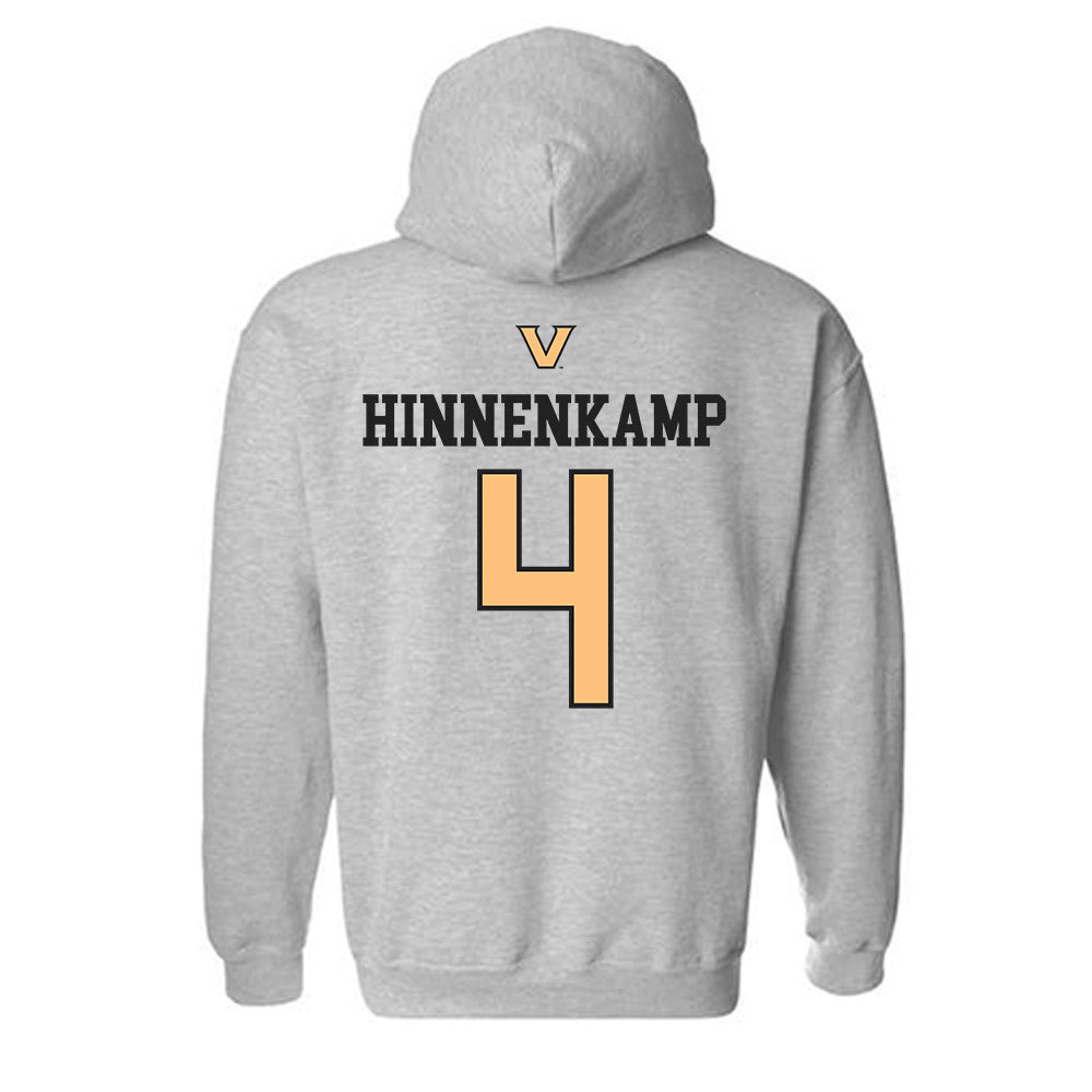 Vanderbilt - NCAA Women's Soccer : Megan Hinnenkamp - Sports Shersey Hooded Sweatshirt-1