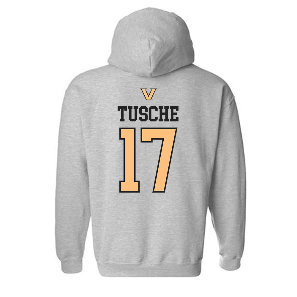 Vanderbilt - NCAA Women's Soccer : Lena Tusche - Sports Shersey Hooded Sweatshirt-1