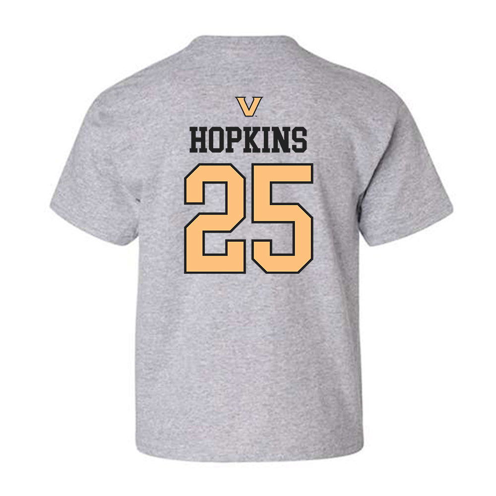 Vanderbilt - NCAA Women's Soccer : Lawson Hopkins - Sports Shersey Youth T-Shirt-1
