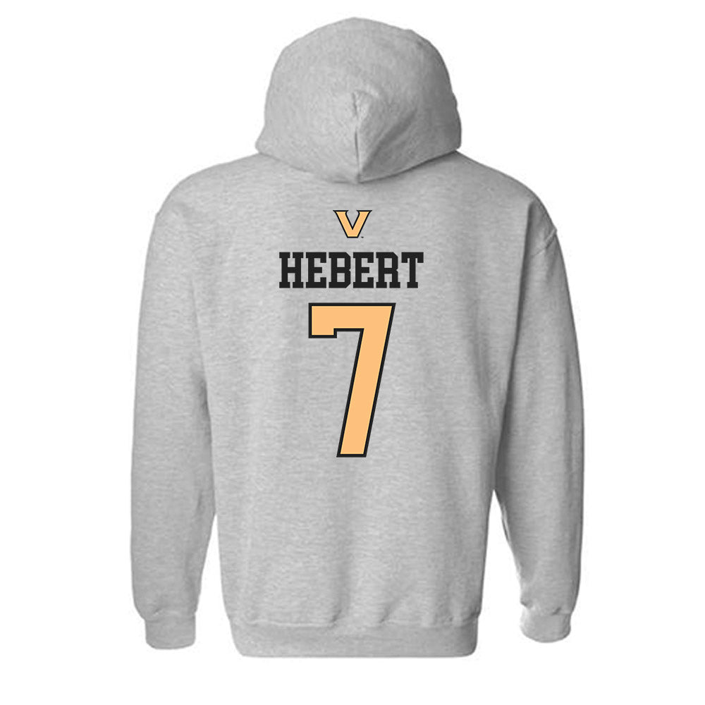 Vanderbilt - NCAA Women's Soccer : Mia Hebert - Sports Shersey Hooded Sweatshirt-1