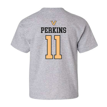Vanderbilt - NCAA Women's Soccer : Hailey Perkins - Sports Shersey Youth T-Shirt-1