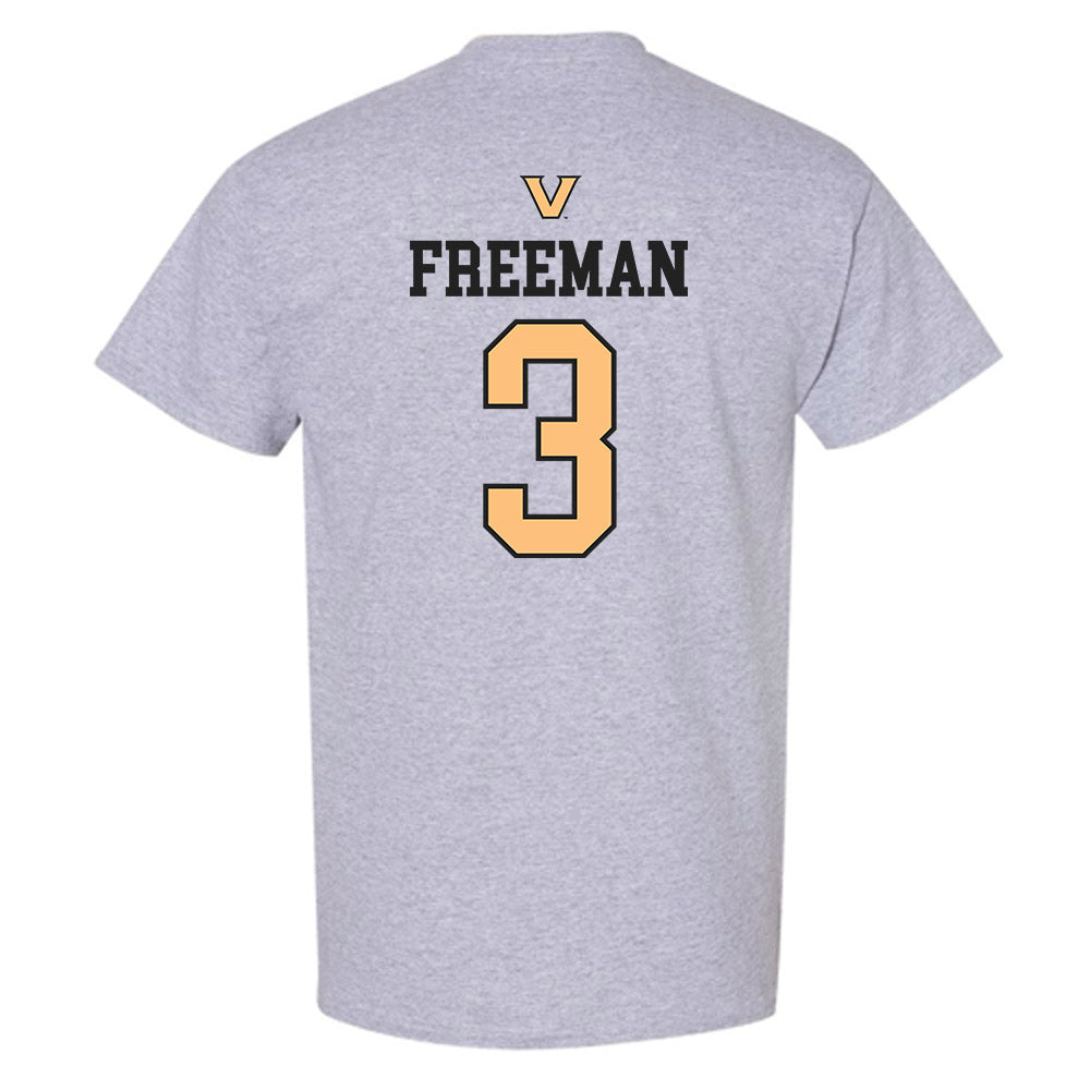 Vanderbilt - NCAA Women's Soccer : Grace Freeman - Sports Shersey T-Shirt-1